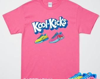 Kool Kicks Shirt to Match JA 3 Kool Aid, Ja 3 Lemon Venom Deep Royal Blue Light Green Spark Light Photo Blue Match Tee