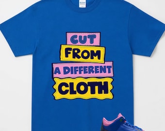 Different Cloth Shirt to Match AJ 3 Brazil Racer Blue Blue Void Varsity Maize Lucky Green