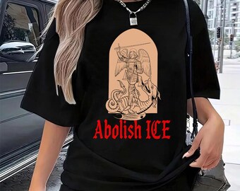 Abolish ICE Shirt, No Human Is Illegal, Political Shirt, Pro Immigrant Shirt, DACA Shirt, Abolish ICE, Social Justice Shirt