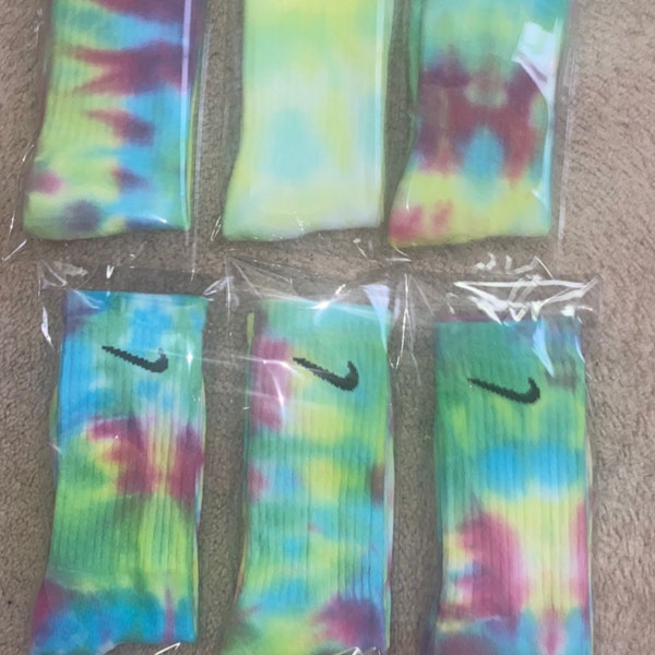 tie dye elite socks