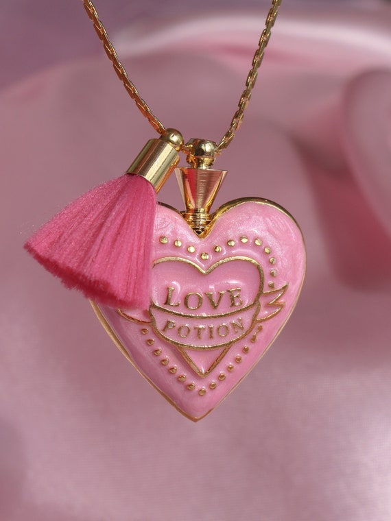 Wedding Bridal Pink Heart Pendant Necklace 925 Sterling Silver
