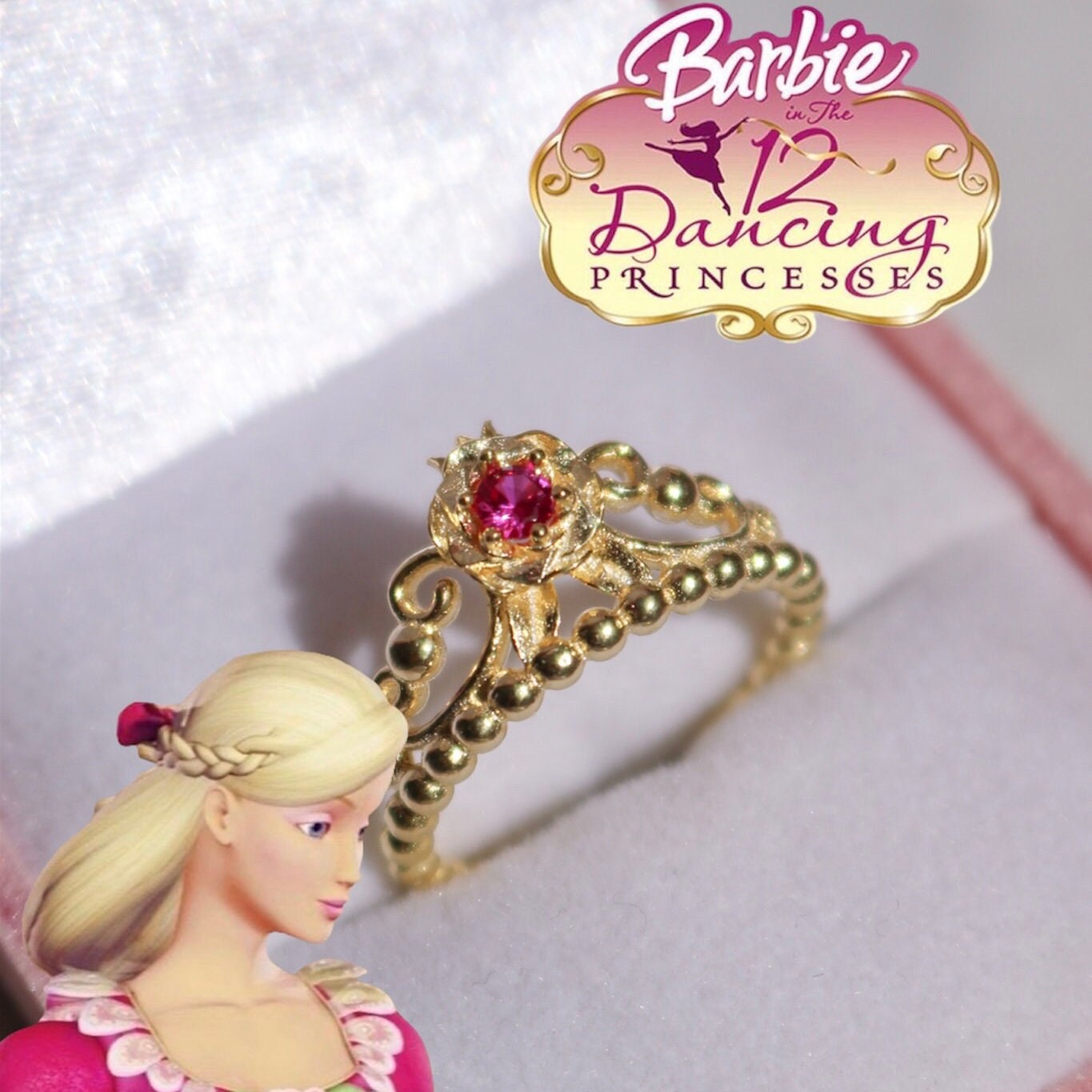 Barbie Escola de Princesas - Mesa de Jantar 