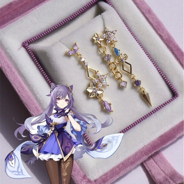Keqing Genshin Cosplay Etsy
