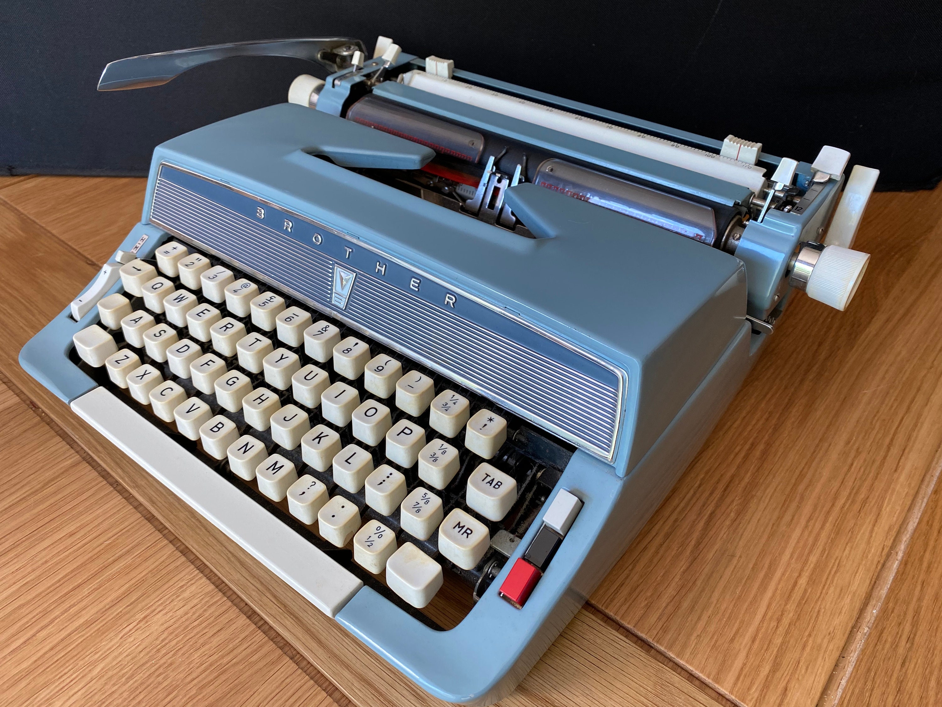 Vintage Brother Typewriter Etsy