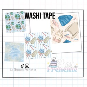 Decorative washi tape BACK TO SCHOOL tape