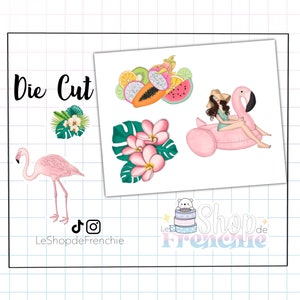 Lot de 6 stickers décoratives pour carnet, planner, bullet journal