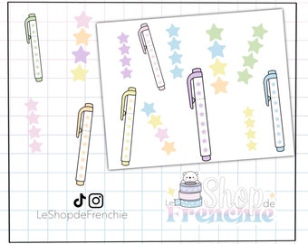 Origineel checkbox/to do list stickerbord voor Bullet journal, planner en notebook