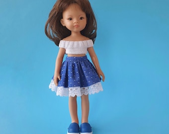 Paola reina top and skirt