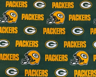 Katoenen stof NFL Green Bay Packers