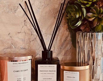 Handmade Sandalwood Cedar Soy Candles - Scent and the City