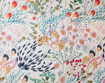 Art Gallery Meadow Vivid Cotton Fabric