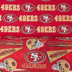 Tkanina bawełniana NFL San Francisco 49ers