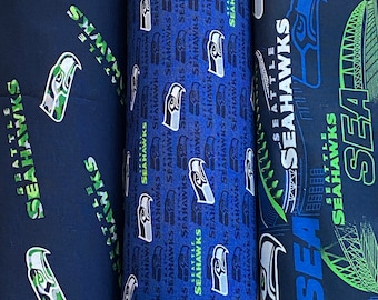 NFL Seattle Seahawks Cotton Fabric