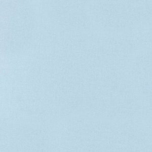 Light Blue Solid Cotton Fabric by the Yard
