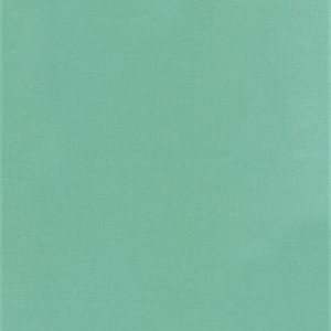 Spray Green Solid Cotton Fabric by the Yard