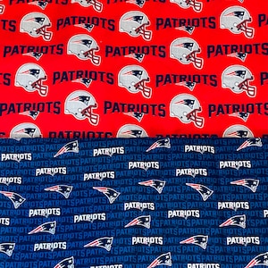 NFL New England Patriots Cotton Fabric