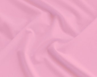 Tessuto di cotone rosa unito di fabbricazione americana, tagliato su misura