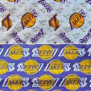 NBA LA Lakers Cotton Fabric