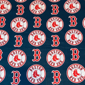 MLB Boston Red Sox Cotton Fabric