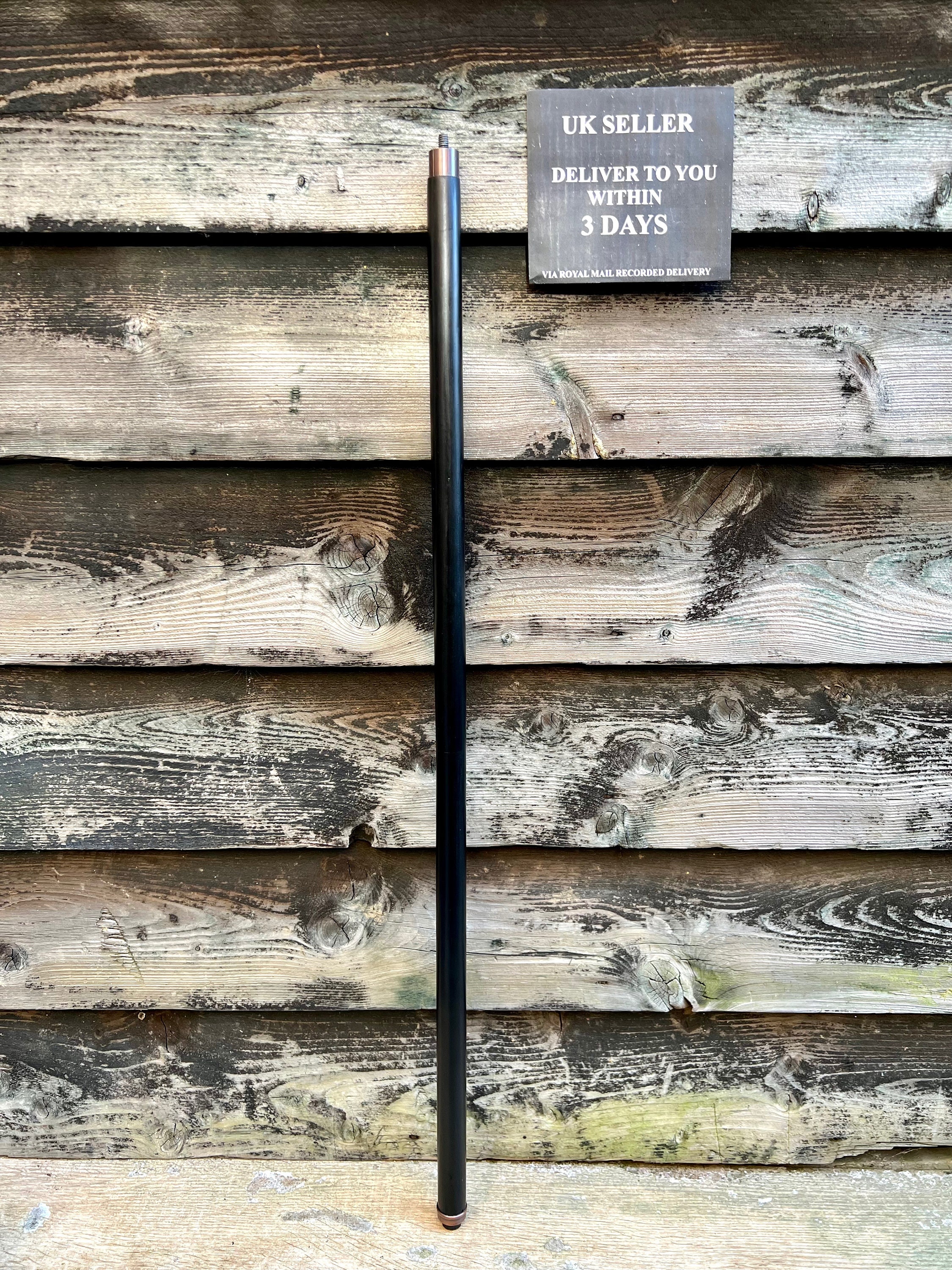 Schädel Kopf Massiv Hartholz Faltbar Gehstock Antik Stil