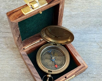 Taschen Legierungs Kompass Uhr Art Im Freien Kampierendes Wanderndes Navigation 