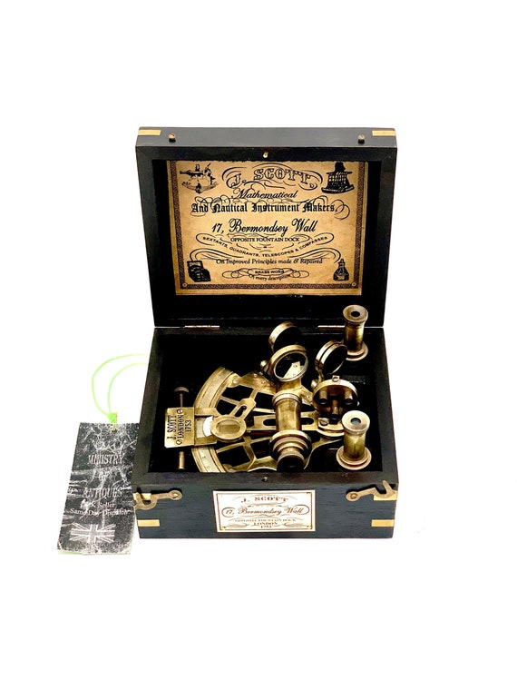 Orologio Solare Nautico Vintage In Ottone, Scandinavia, Anni '50 In - Foto 2