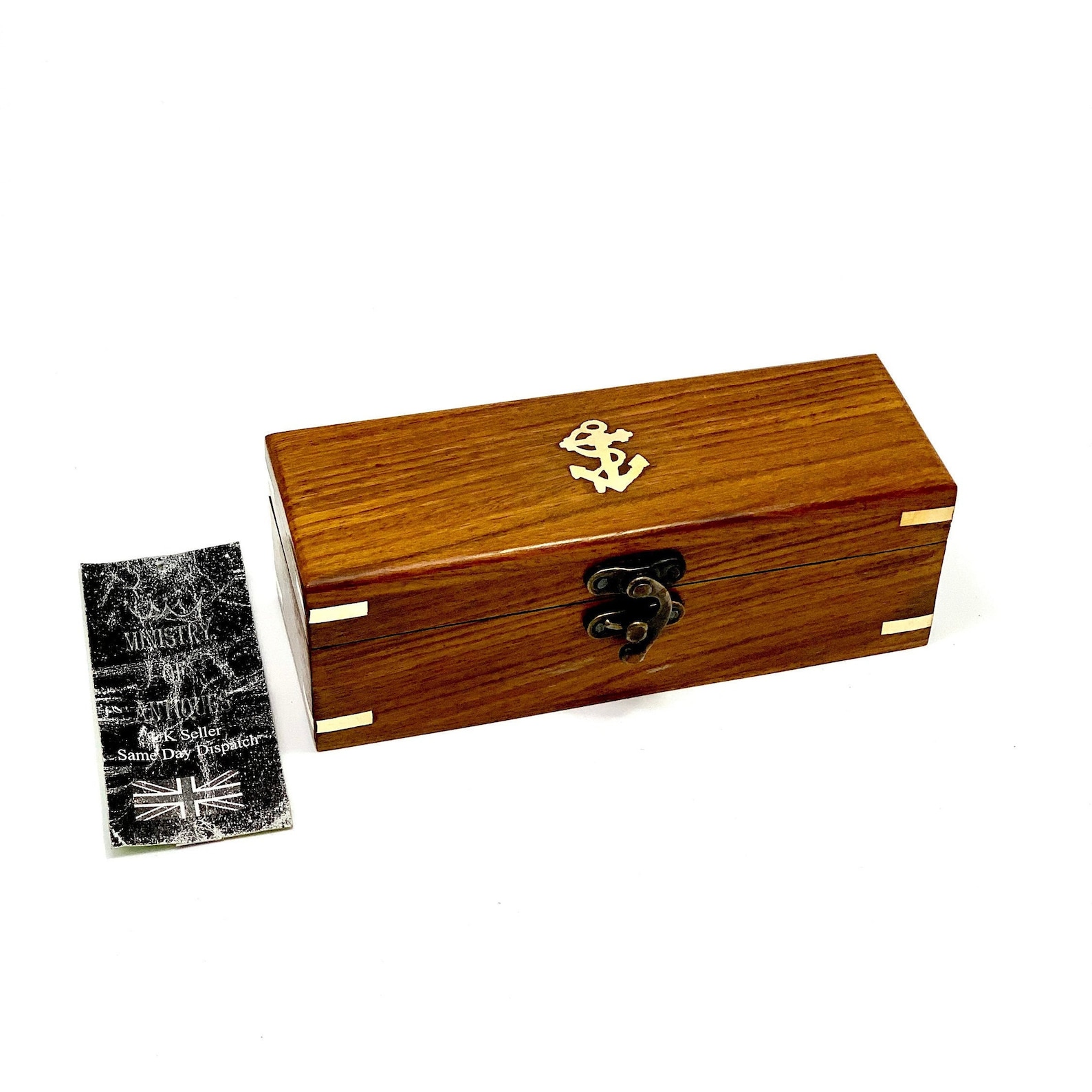 Antique Design Telescope Handheld Wooden Box Optic Nautical Etsy