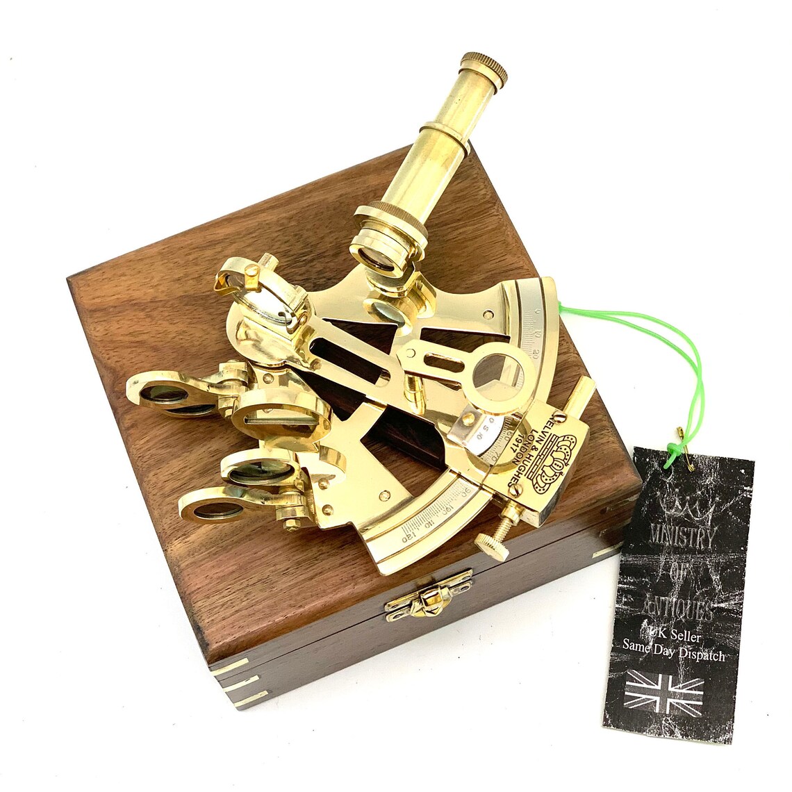 Sextant With Hardwood Box Nautical Navigation Collection Pirate s Gift sextant-with-hardwood-box-nautical-navigation-collection-pirate-s-gift