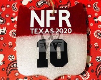 Rodeo Back Number Etsy