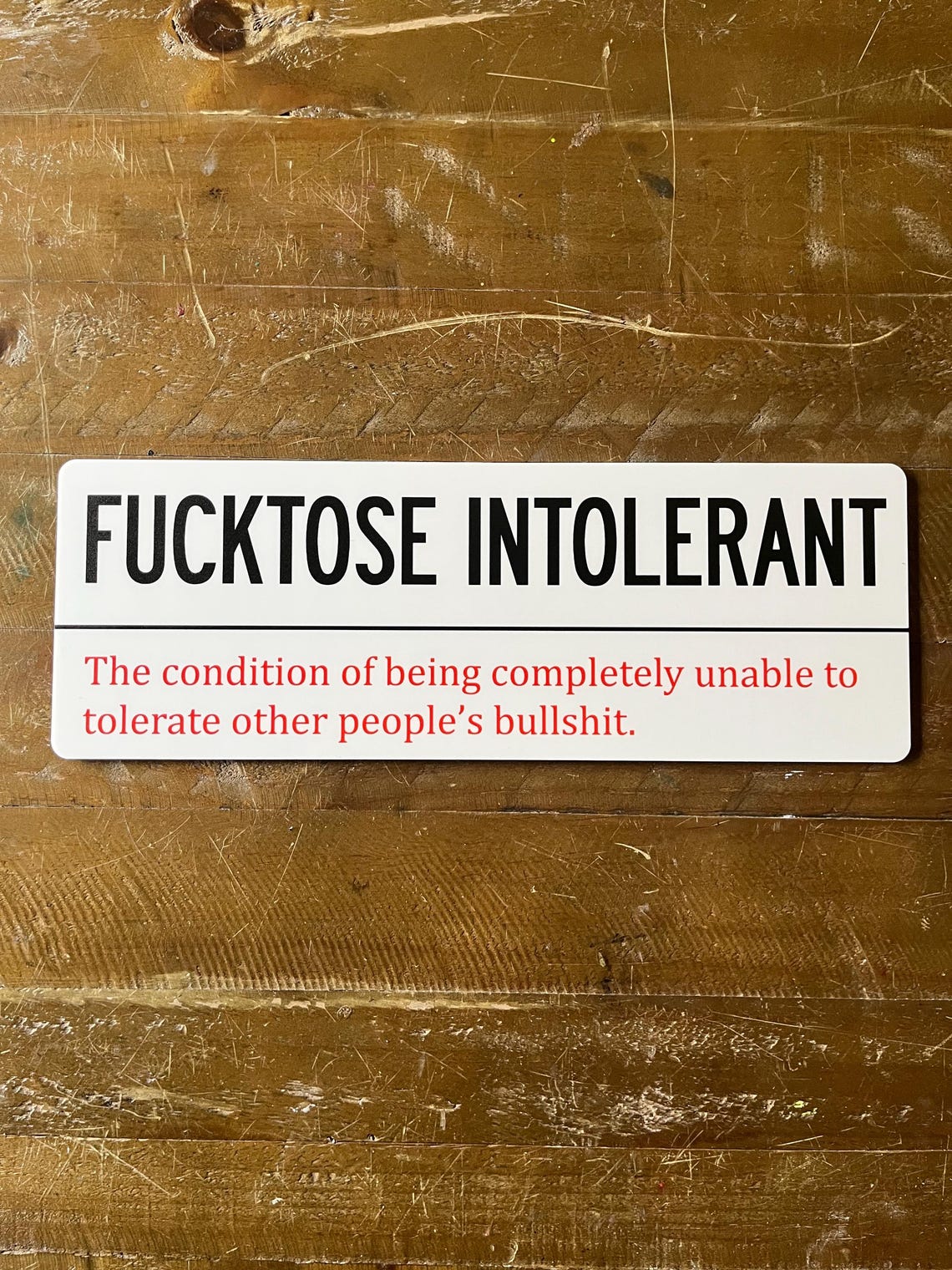 Fucktose Intolerant - Unisex Hoodie