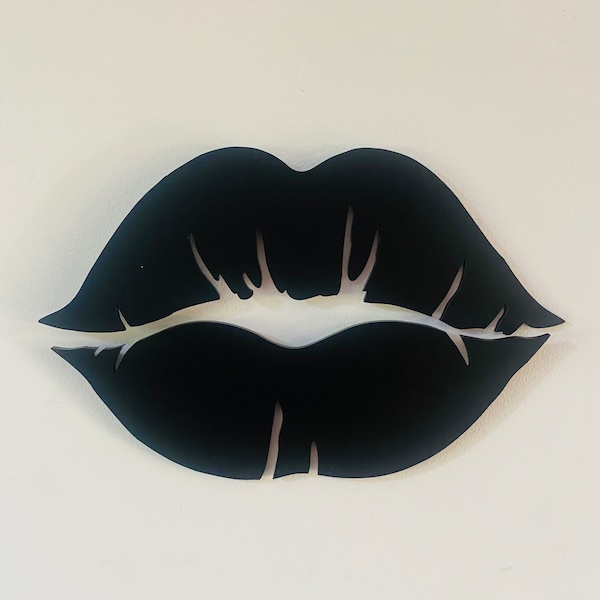 Acrylic lips  - Acrylic - Lip Decor - Wall decor - wall lips - Multiple Colour Options