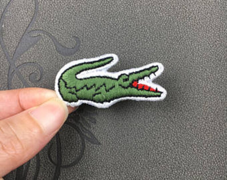 lacoste alligator patch
