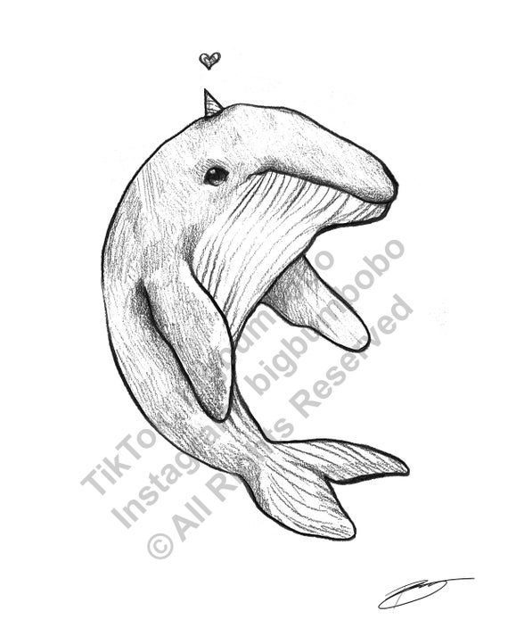Free art print of Blue Whale Diving B&W. Looking up at a blue whale diving  just below the surface of the water. | FreeArt | fa54190666