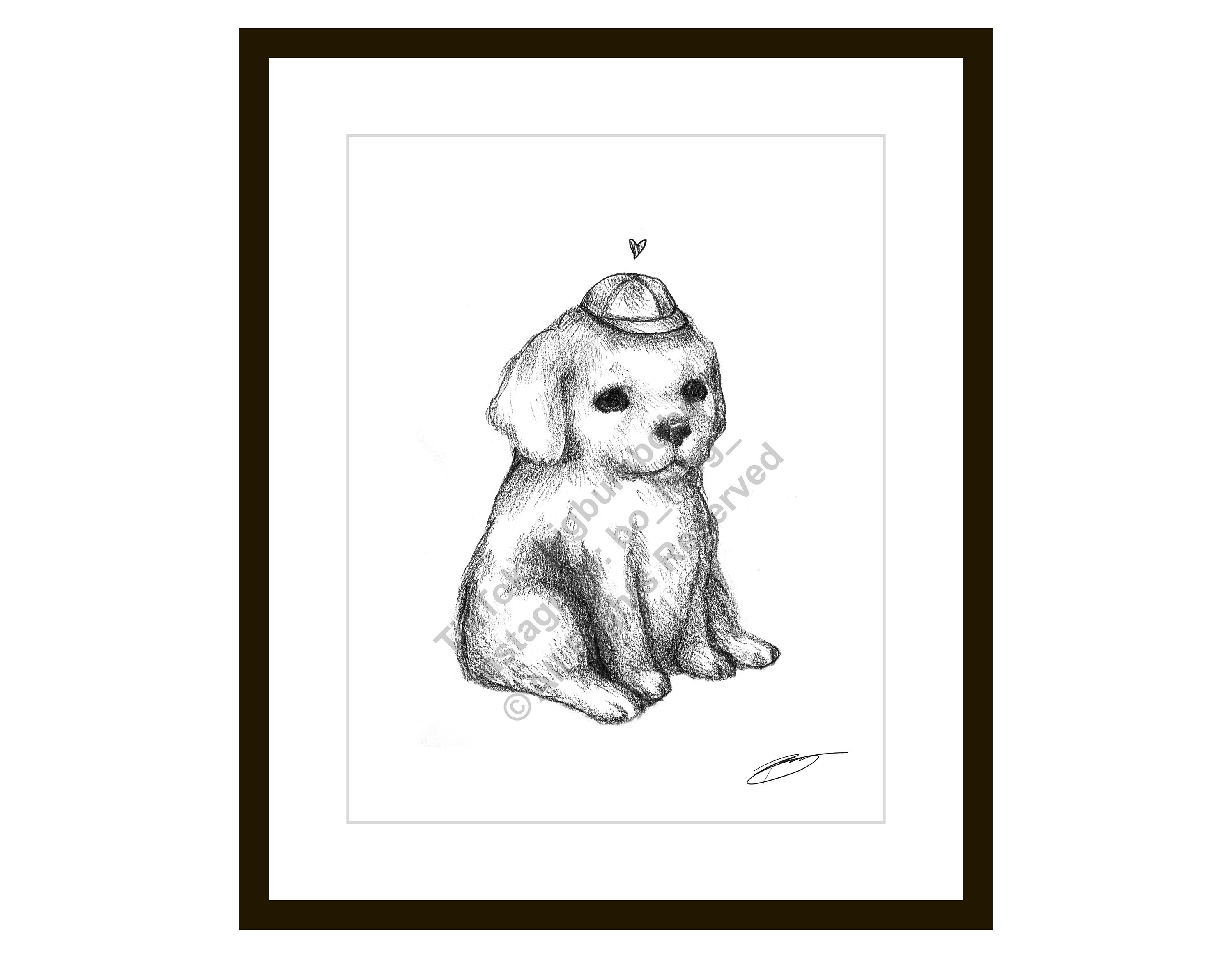 Fat Little Dog Sketch Drawing Illustration X 11 Animal - Etsy UK Fat Little Dog Sketch Drawing Illustration X 11 Animal - Etsy UK