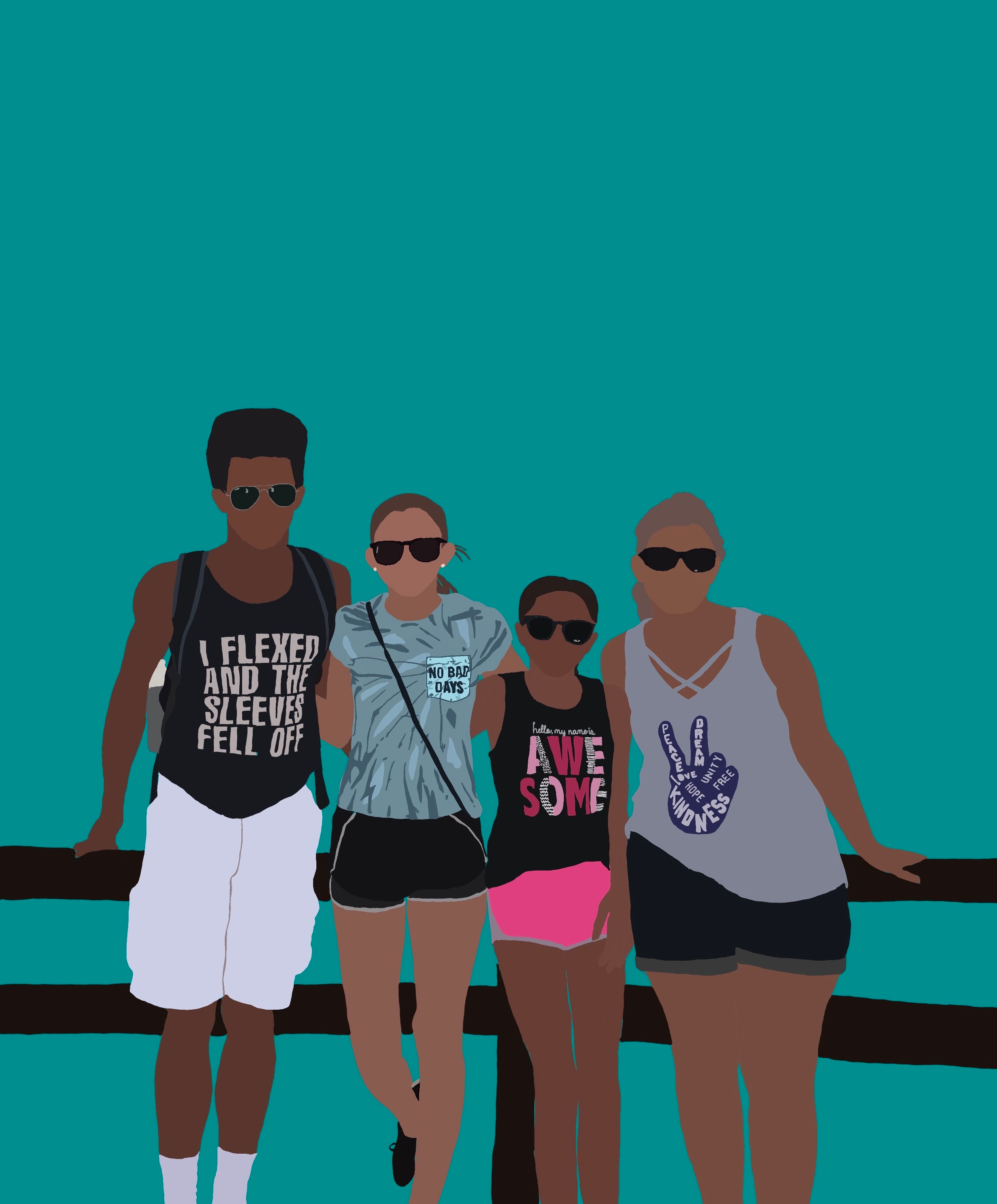 faceless custom portrait faceless custom portrait