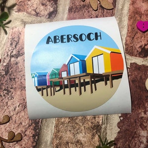 Abersoch | Decal | Sticker | Caravan | Favourite Place | Tourist | Motorhome | Camper | Car | Vehicle Sticker