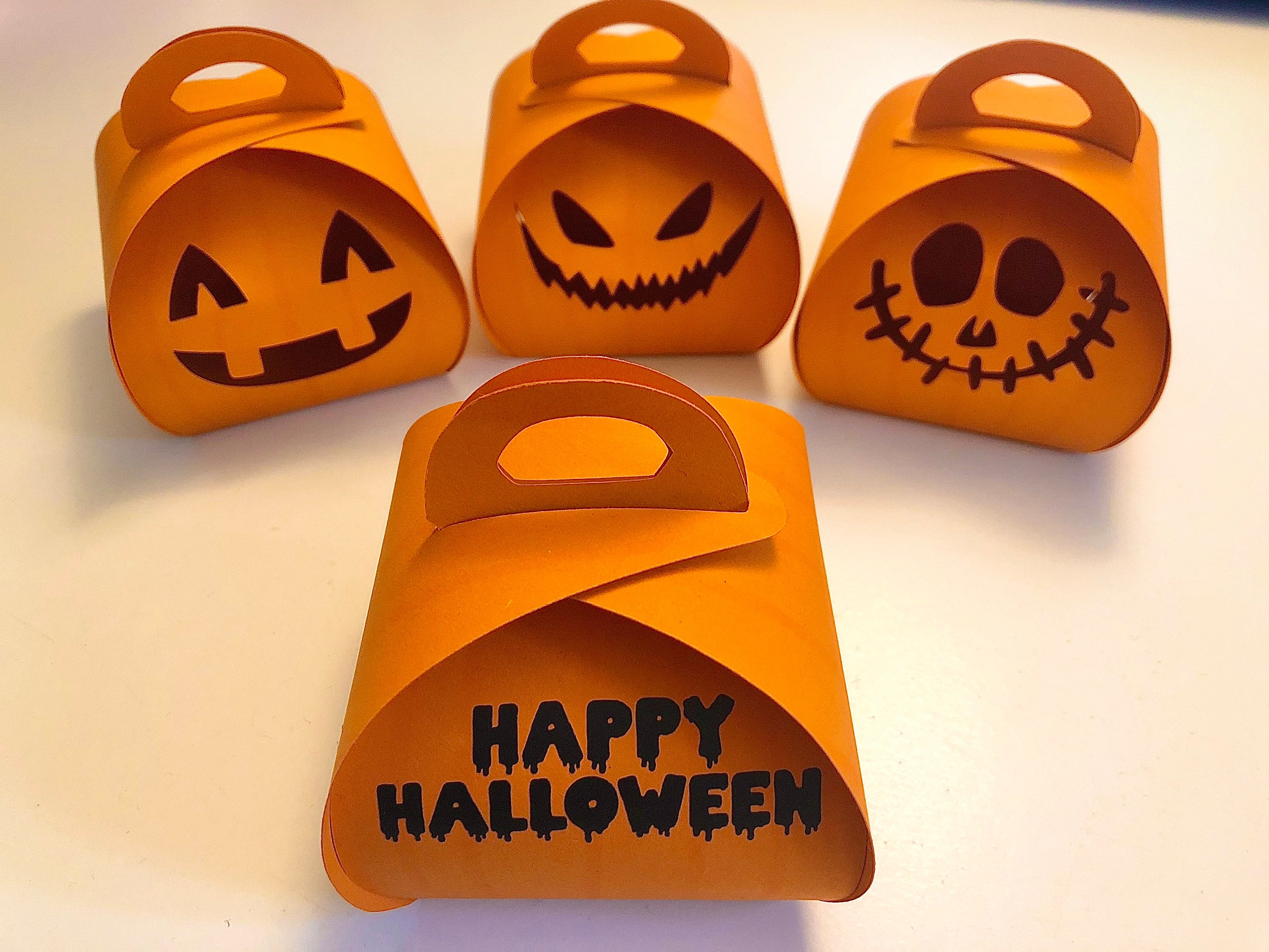 Halloween treat boxes Etsy