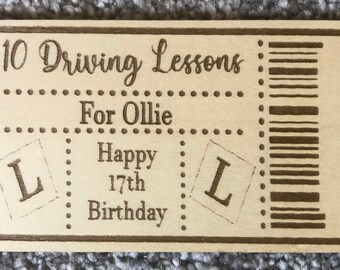 Engraved Wooden Voucher | Gift card | Something Different