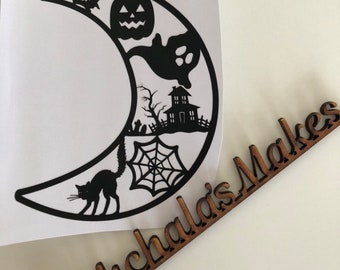 Halloween Window sticker | Decal | Halloween Decor | Window Display