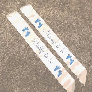 Personalised Sashes | Bride to be | Mummy to be | Daddy to be | Hen party | Baby Shower