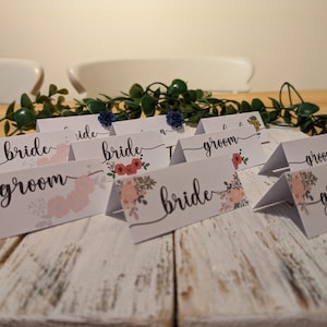 Name Place Cards | Wedding | Placements | Seating Plan | Wedding Decor | Place cards | Table Decoration