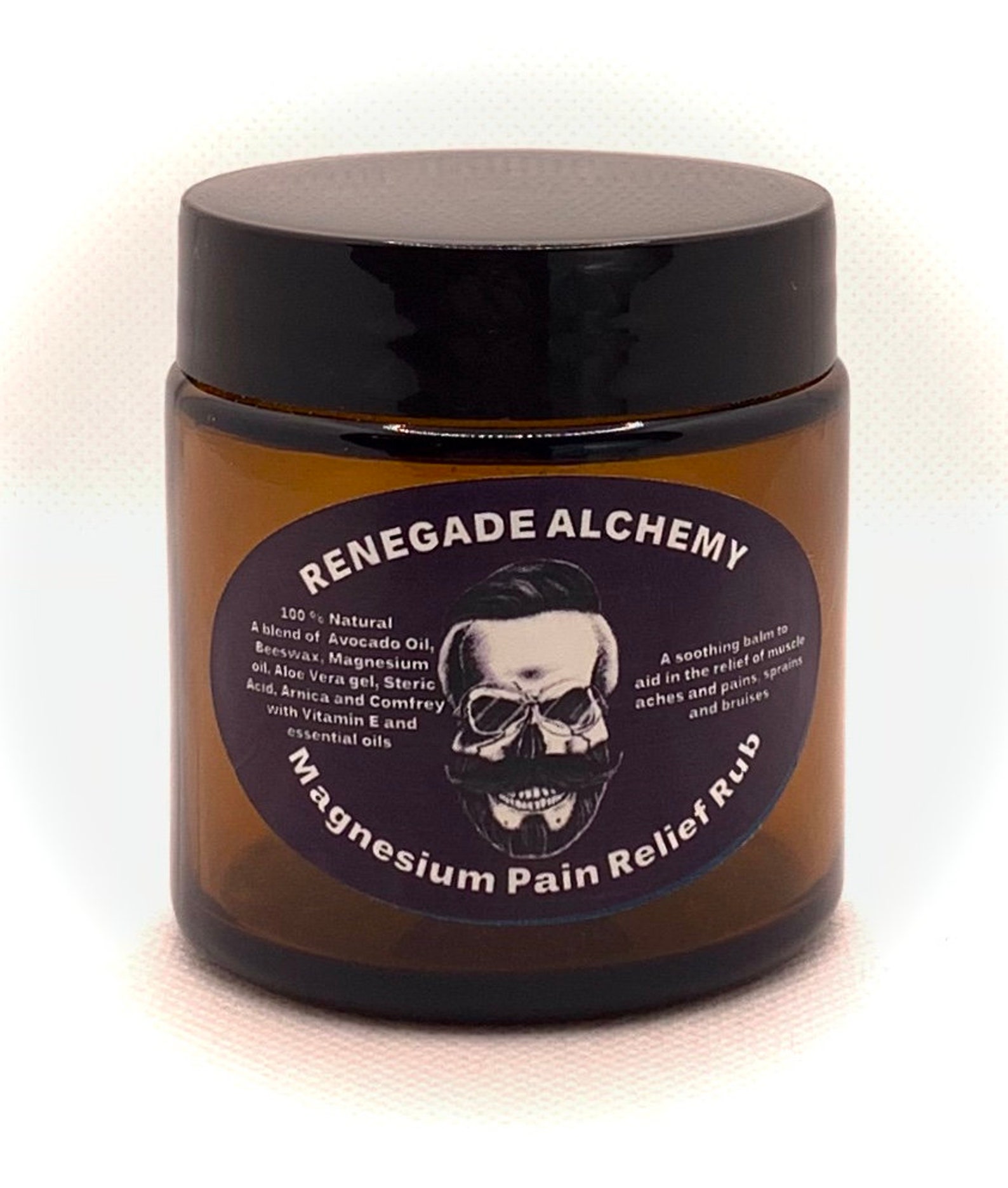 Magnesium Pain Relief Rub Etsy