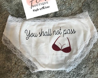Personalised bespoke knickers-funny knickers-novelty knickers-joke knickers-jokes-memories-gifts for her- wife presents - Humor -funny gifts