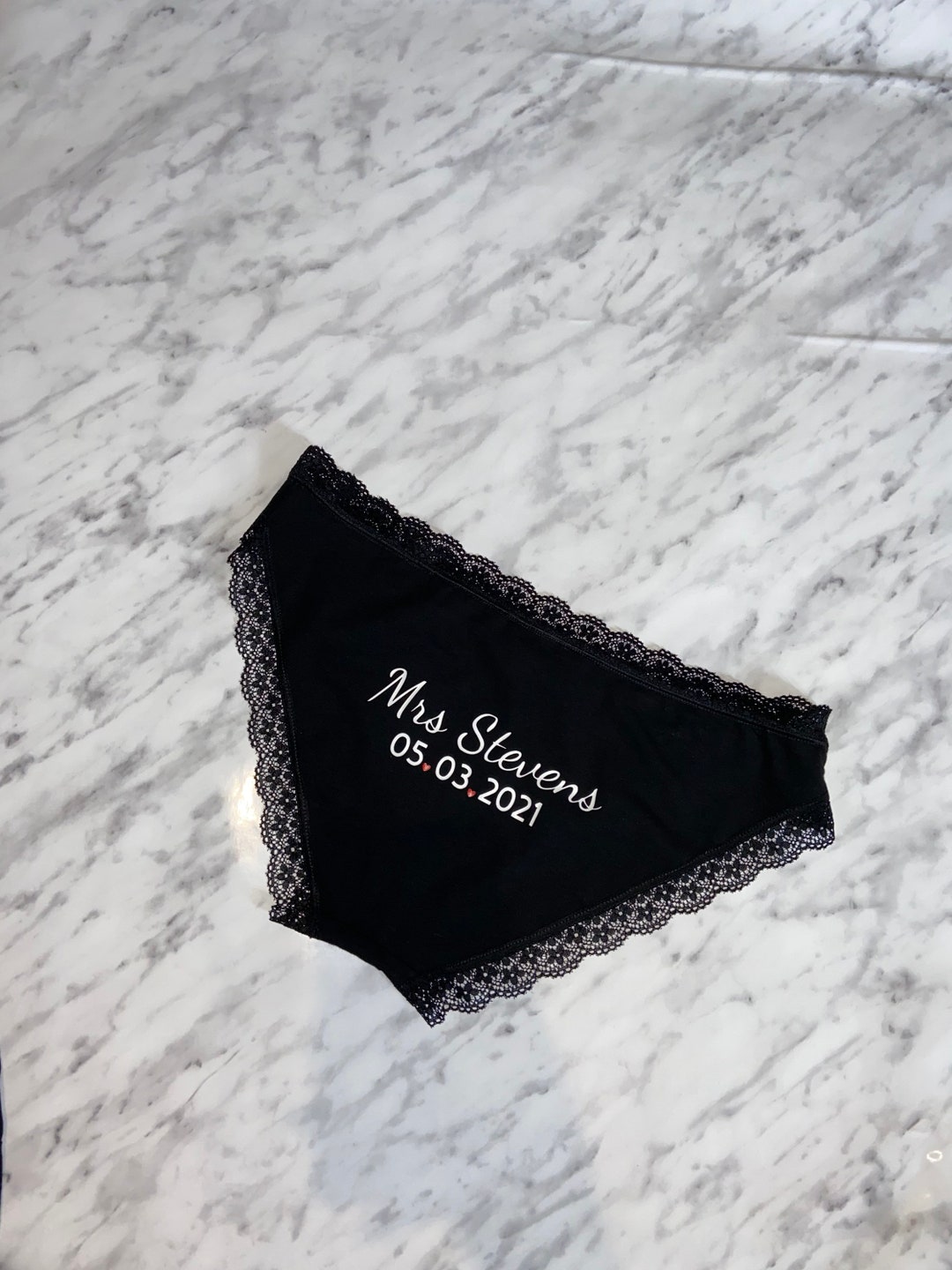 Personalised Wedding Day Knickersbride Knickersnovelty Knickersfunny