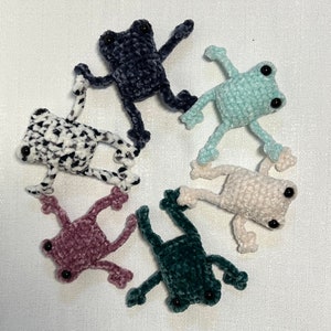 Mystery Adoption: Crochet Leggy Frog - Your Cuddly Companion