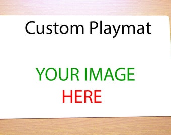 Custom Playmat for any TCG, Standard Size Tabletop Gaming Card Game Mat with Zones, Made to Order Battle Field, Personalized Player Board