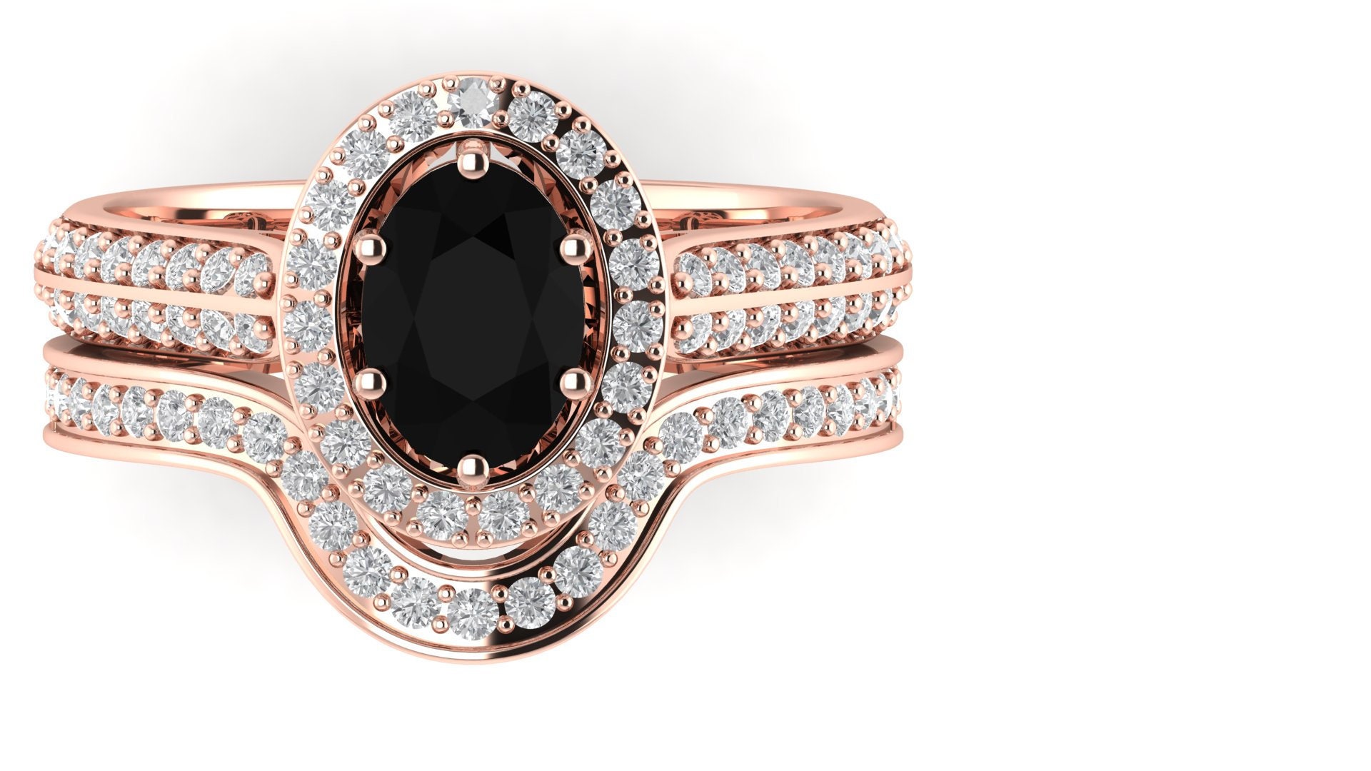 black onyx engagement ring set black onyx engagement ring set