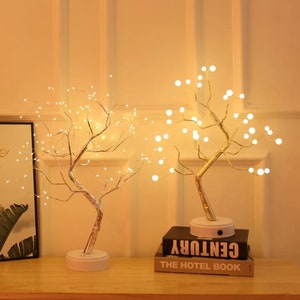 copper wire table lamp