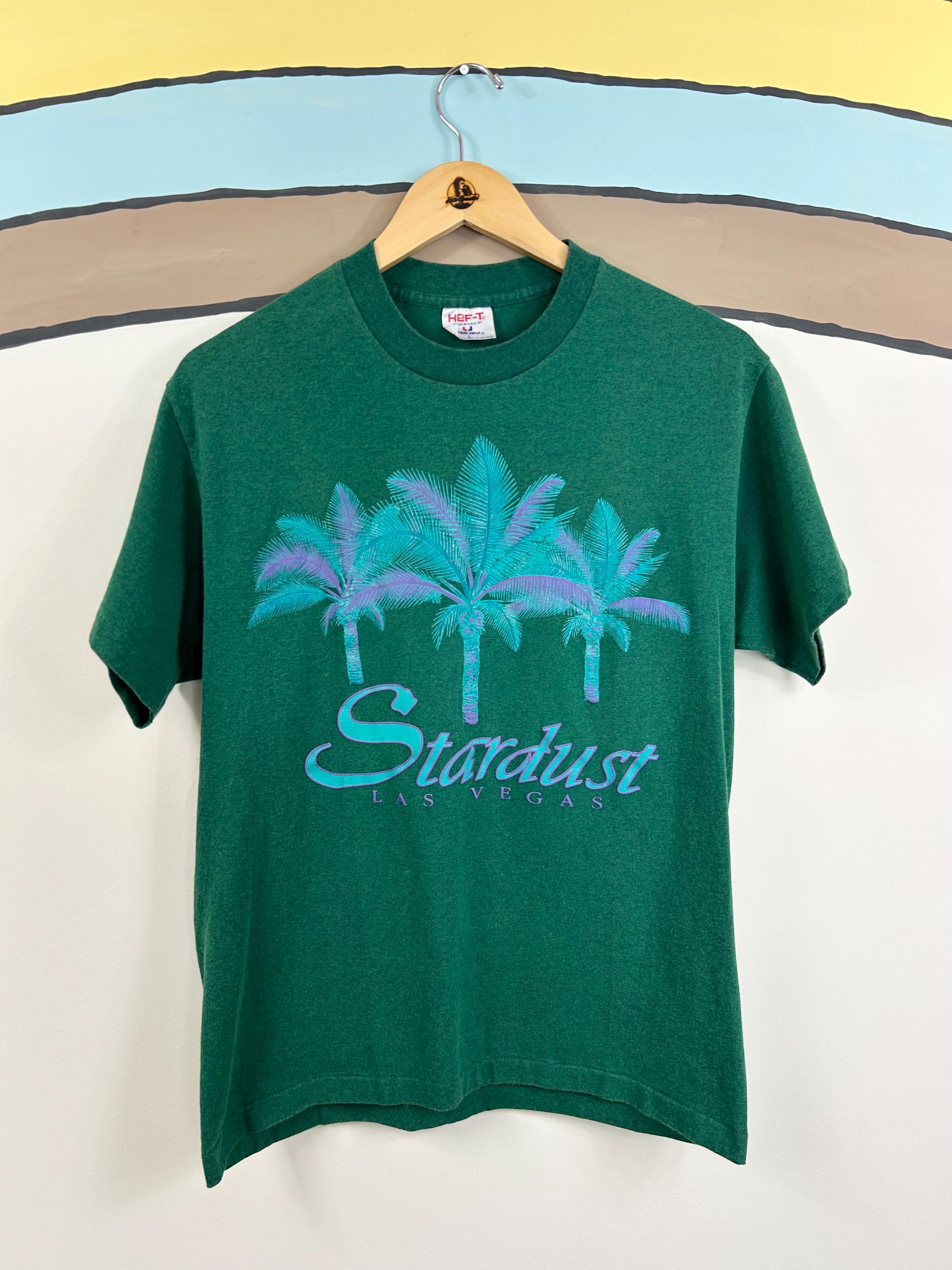 Vintage Single Stitch Las Vegas Stardust Casino Rare Puffy Graphic Tee