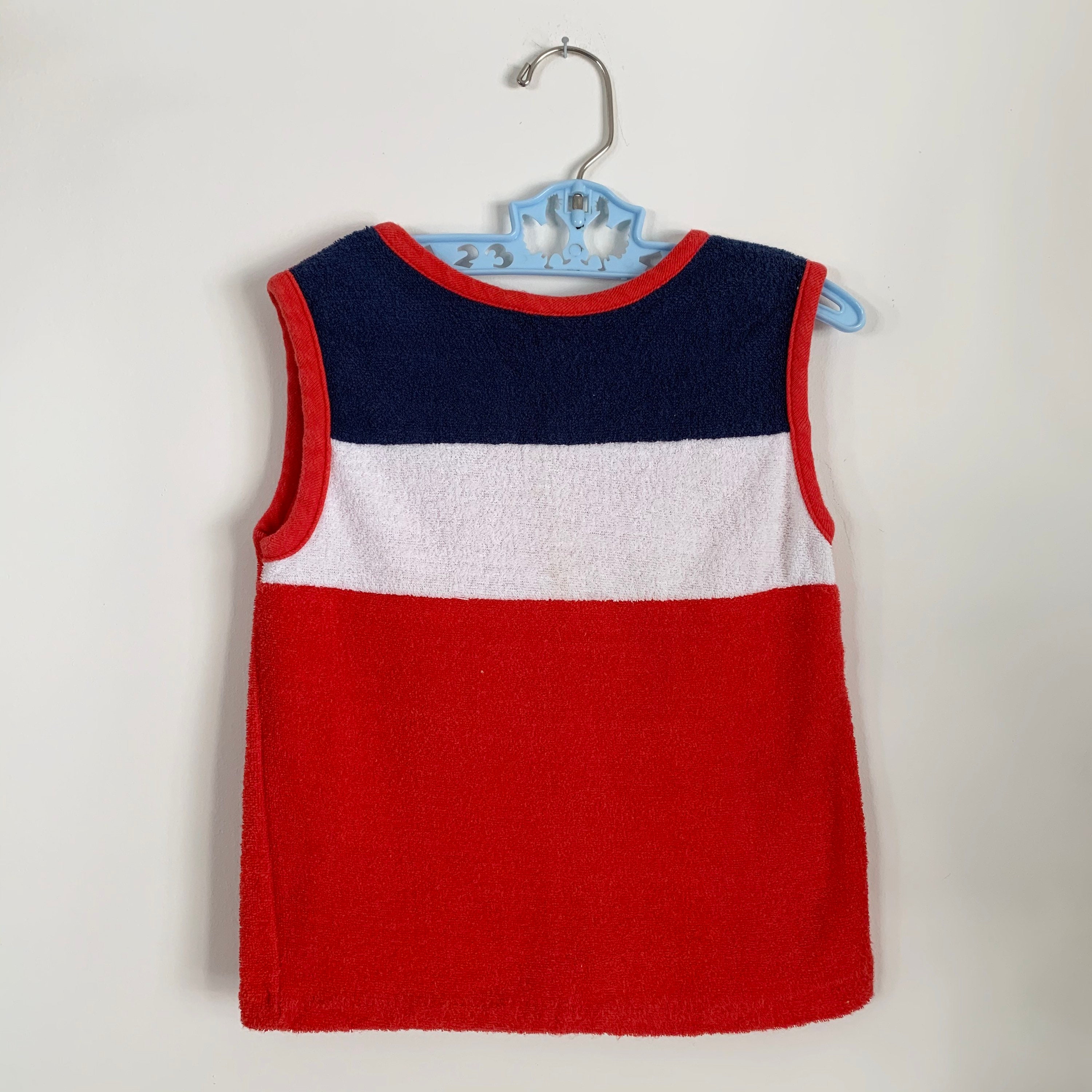 Youth Liberty Stripes Refresh Sport Tank Red/White/Blue 
